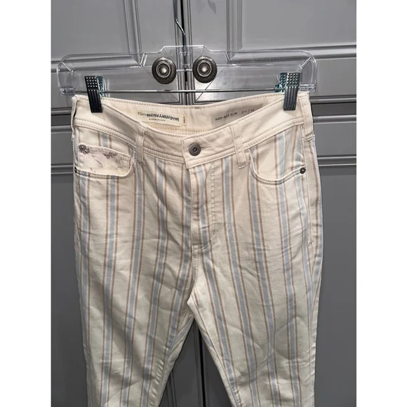 Pilcro & The Letterpress Fleur High-Rise size 25 Slim Boyfriend Jeans - Picture 5 of 12